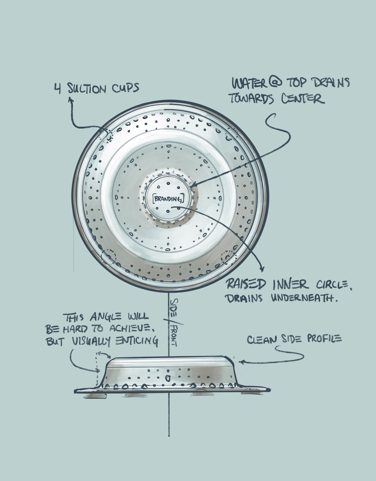 concept 2 drain cover