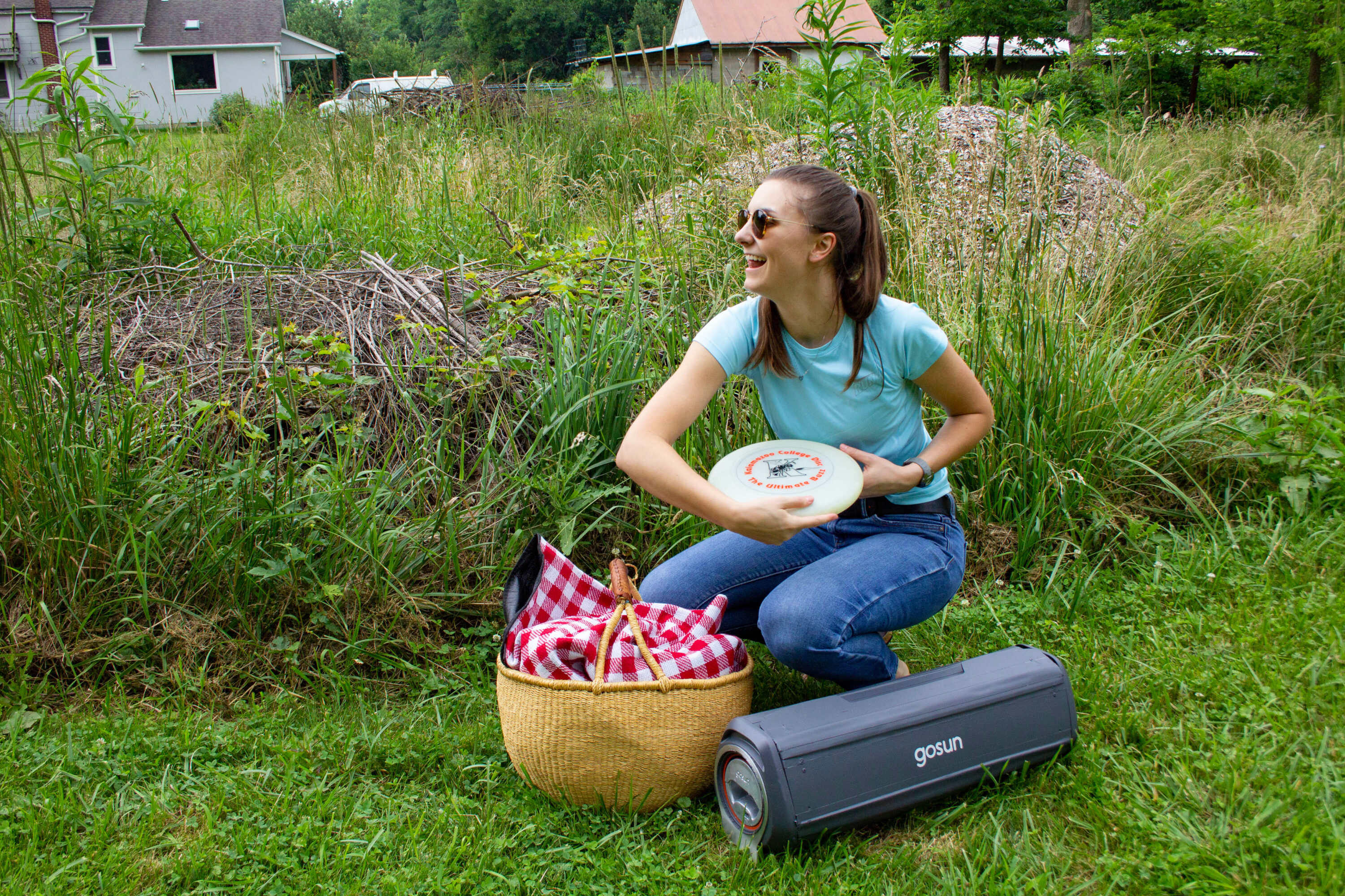 Picnic with Solar Oven