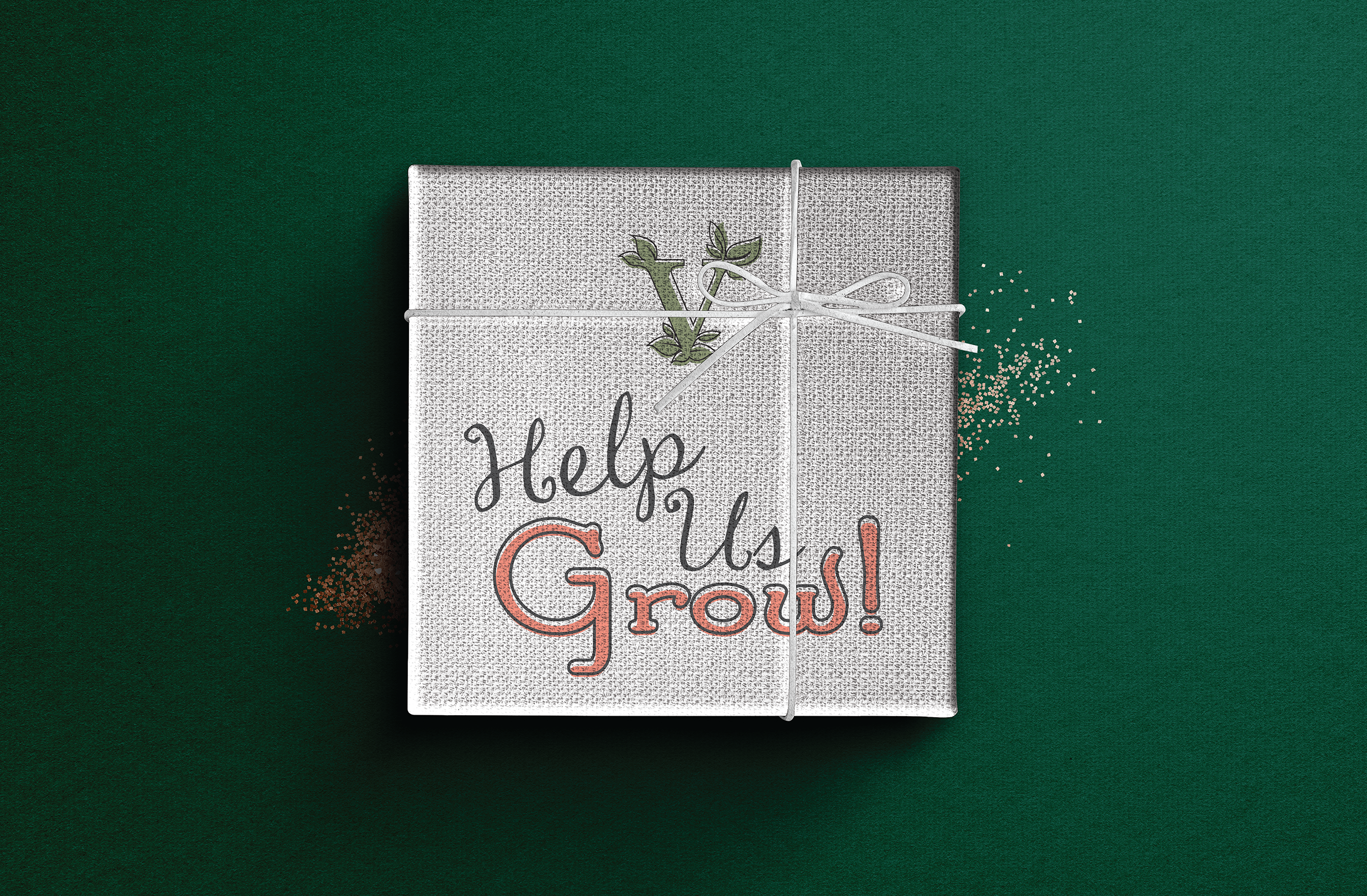 Gift Promo Ad Mockup Farm Logo